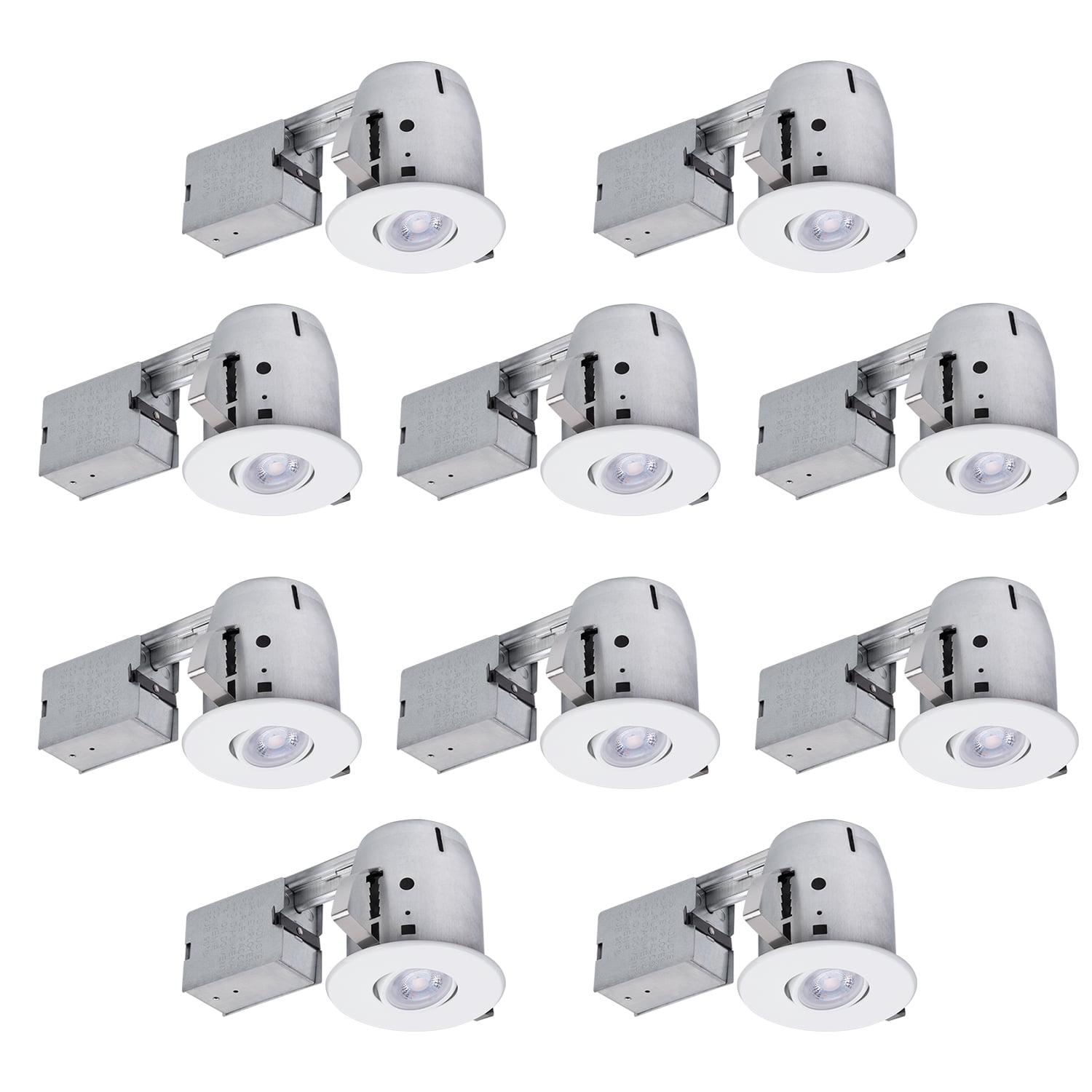 4'' Dimmable IC Rated Recessed Lighting Kit