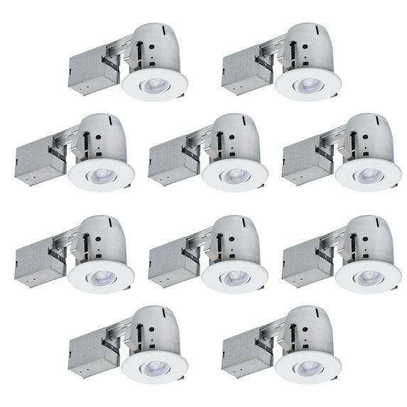 4'' Dimmable IC Rated Recessed Lighting Kit