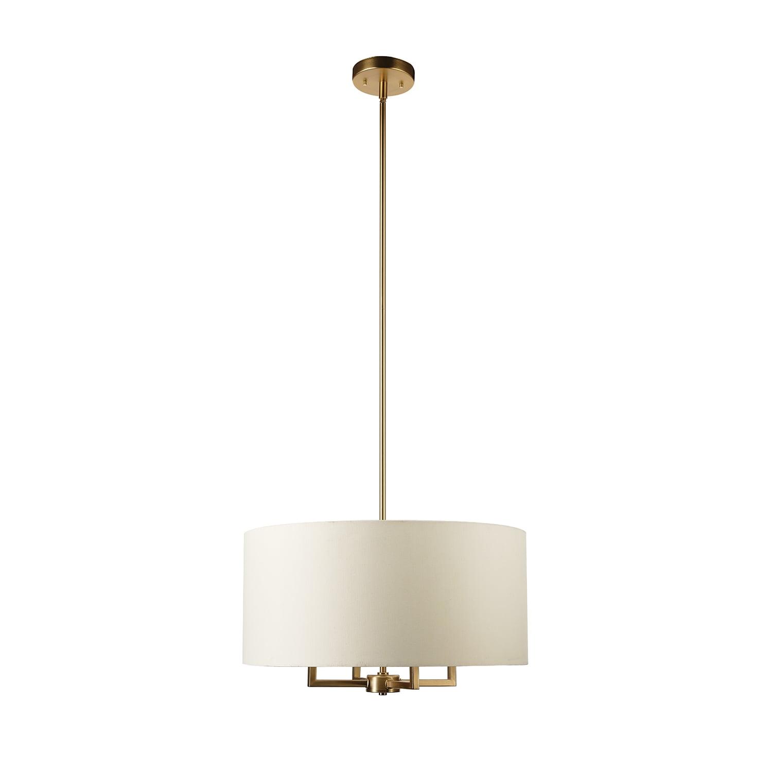 Emery 4 - Light Matte Brass Single Pendant