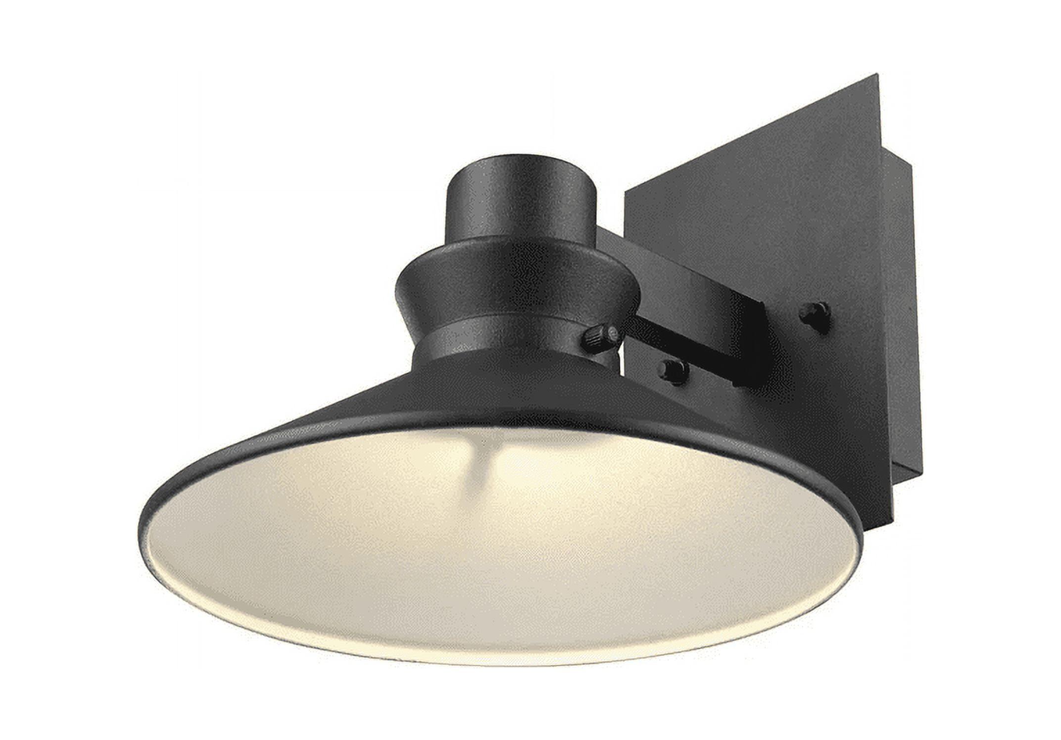 Harris Matte Black Integrated LED Modern Farmhouse Outdoor Wall Sconce