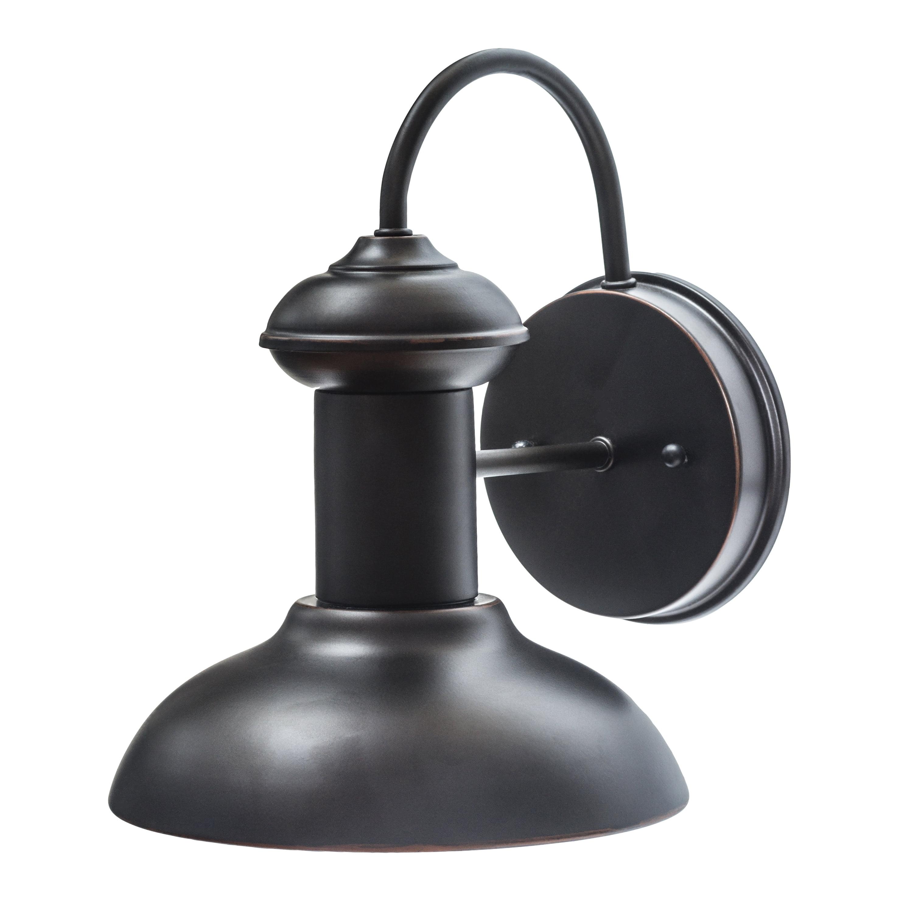 Martes 10" Oil Rubbed Bronze Industrial Outdoor Wall Sconce