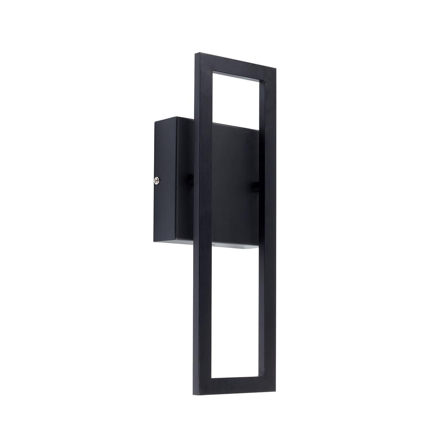 Oil Rubbed Bronze Outdoor LED Wall Sconce with Clear Glass