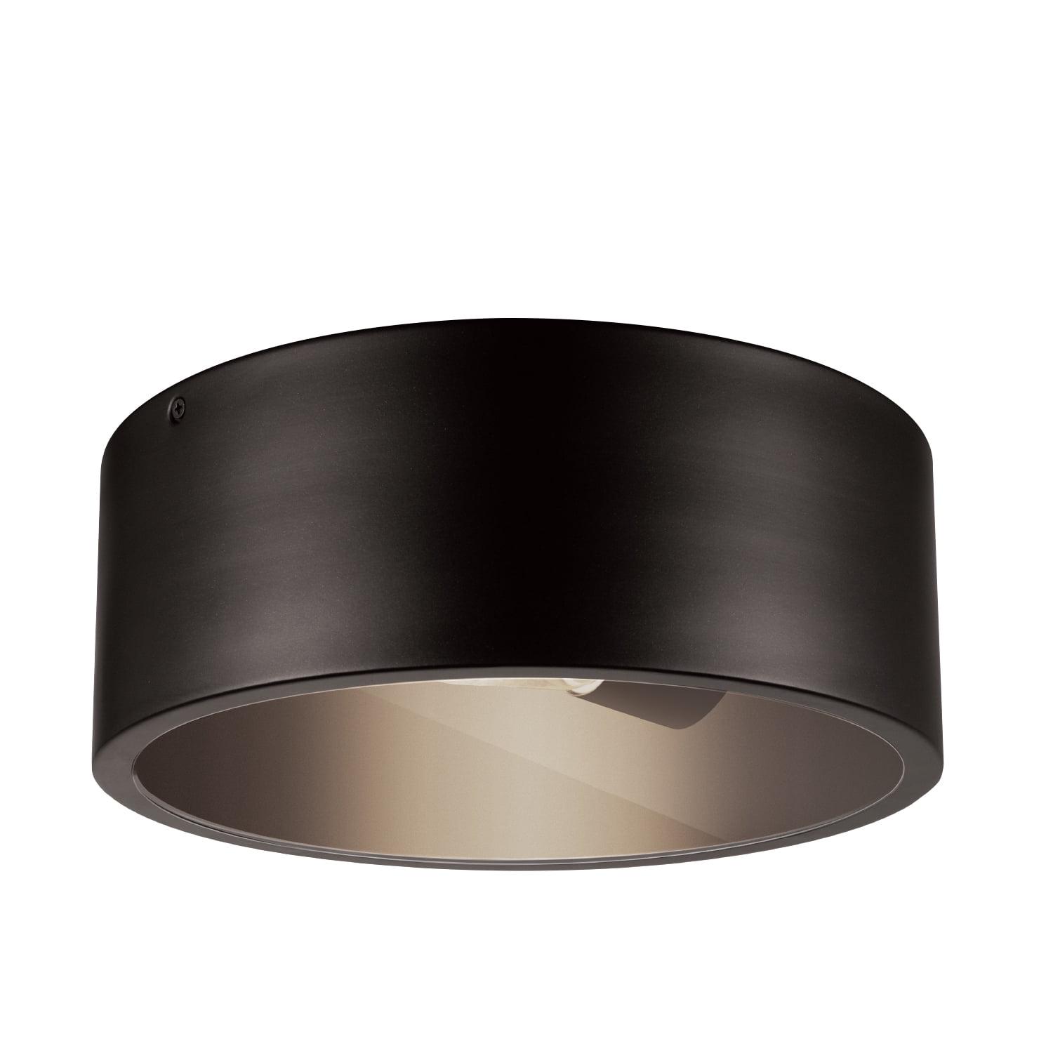 Teagan 13'' Dark Bronze Modern Indoor/Outdoor Flush Mount Ceiling Light