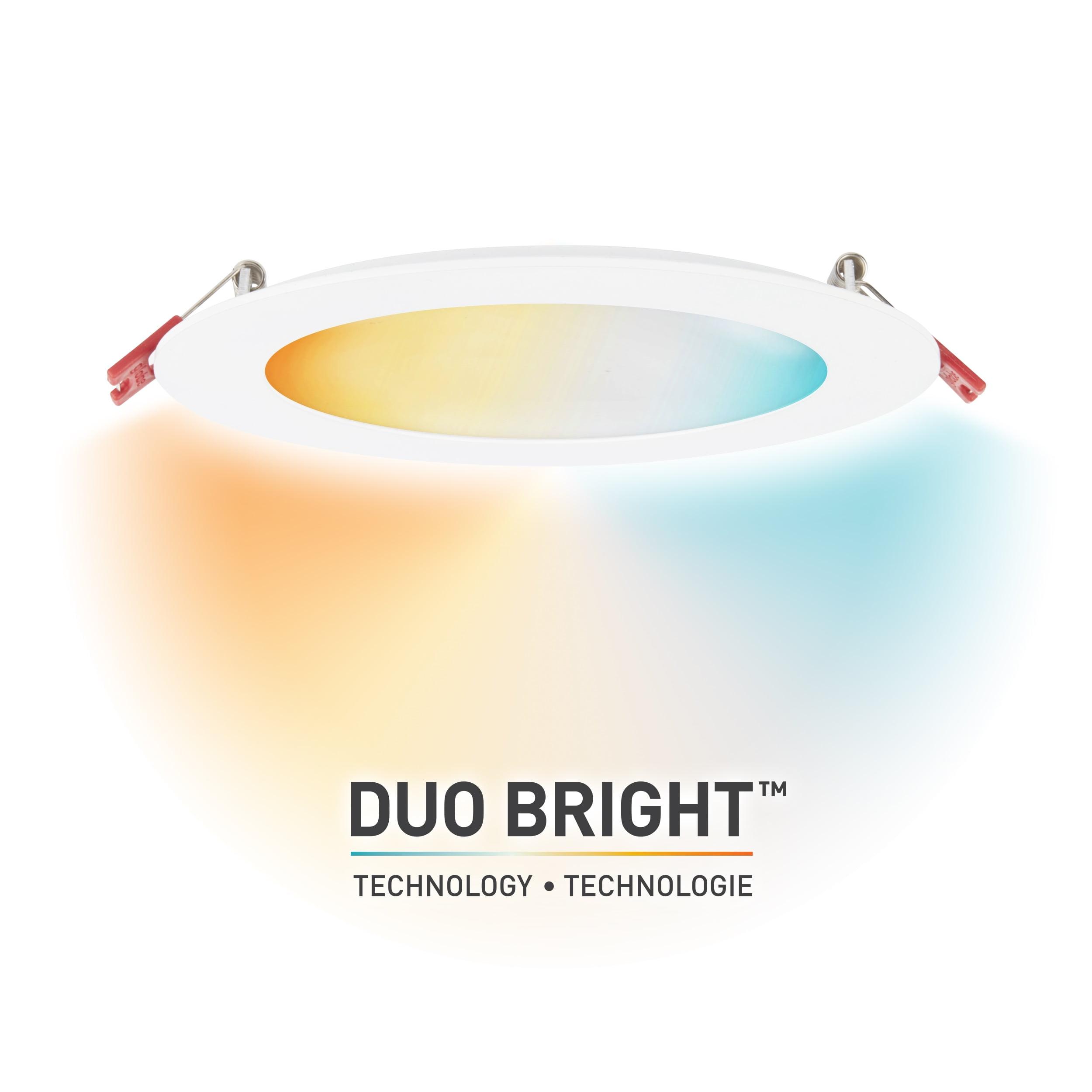 6'' Selectable Color Temperature Dimmable Air-Tight IC Rated Recessed Lighting Kit