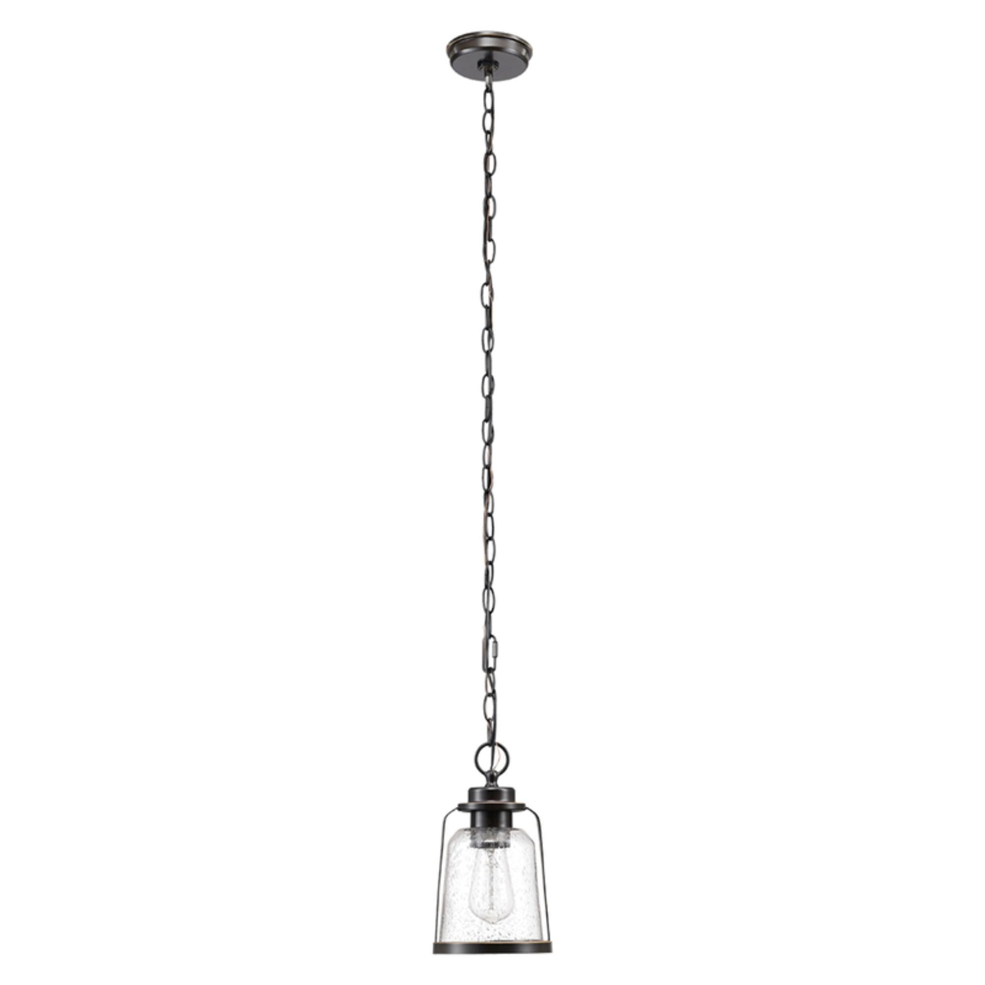 1 - Light Oil Rubbed Bronze Single Pendant