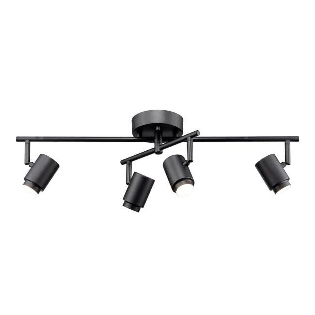 Globe Electric  Walton 4-Light 29W Integrated LED Track Lighting - Matte Black