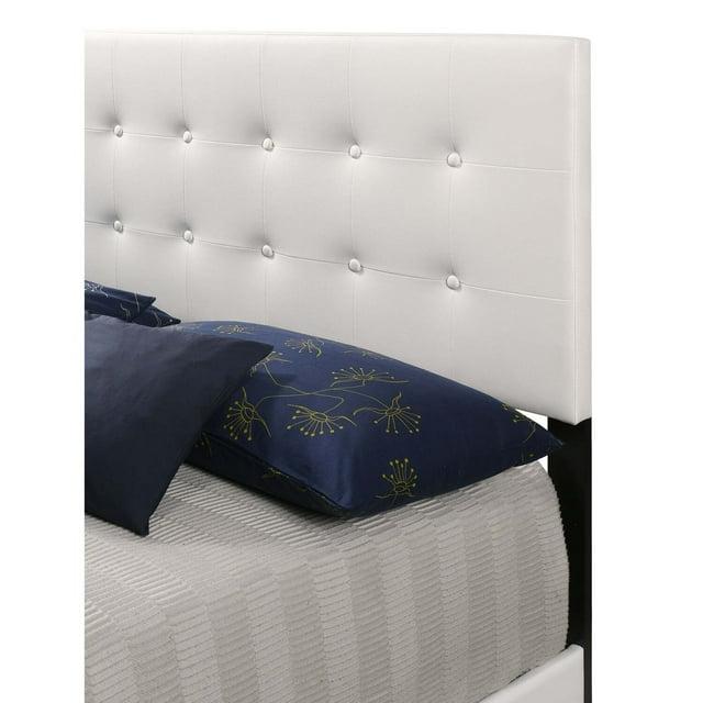 Eaton Vegan Leather Platform Bed
