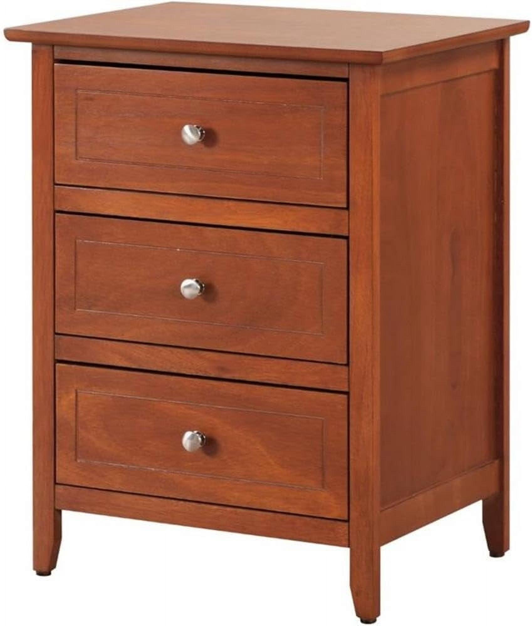Glory Furniture Daniel Emjay 3 - Drawer Nightstand & Reviews | Wayfair