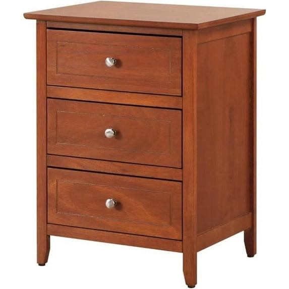 Glory Furniture Daniel Emjay 3 - Drawer Nightstand & Reviews | Wayfair