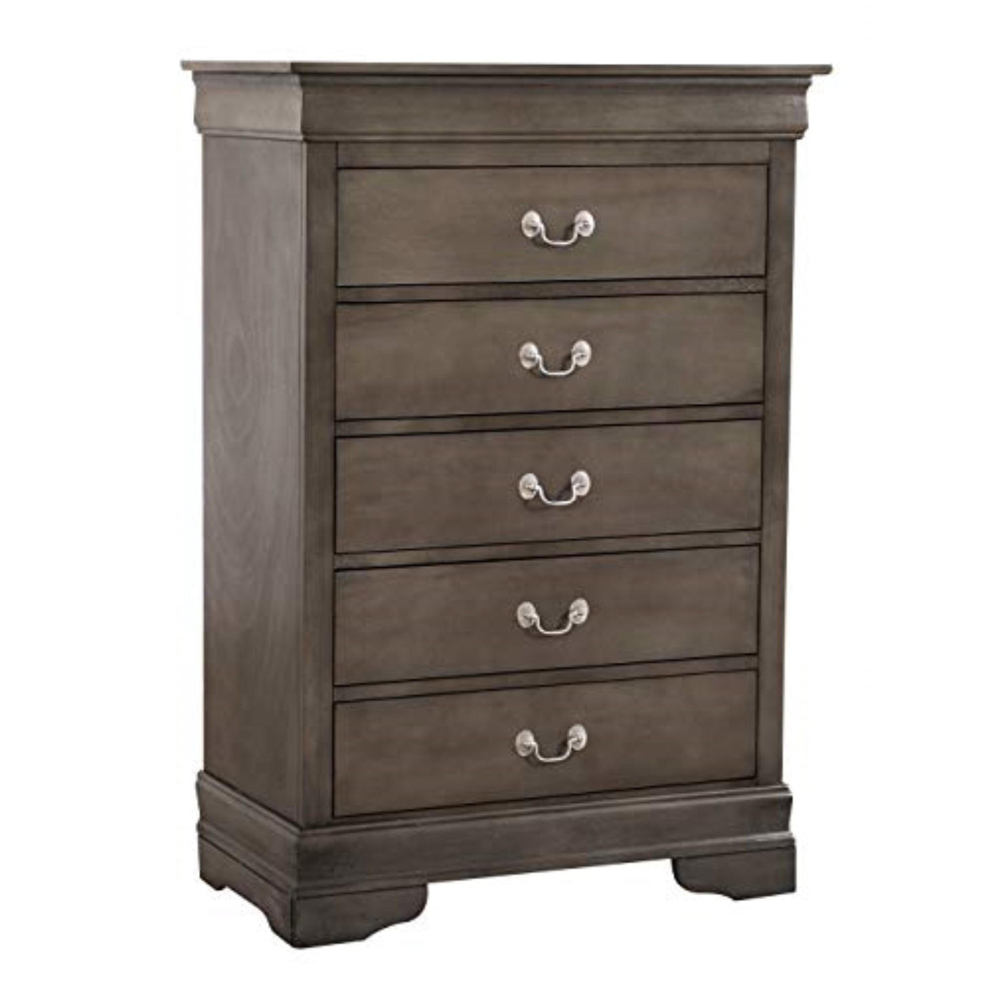 Glory Furniture Louis Phillipe 5 - Drawer Dresser