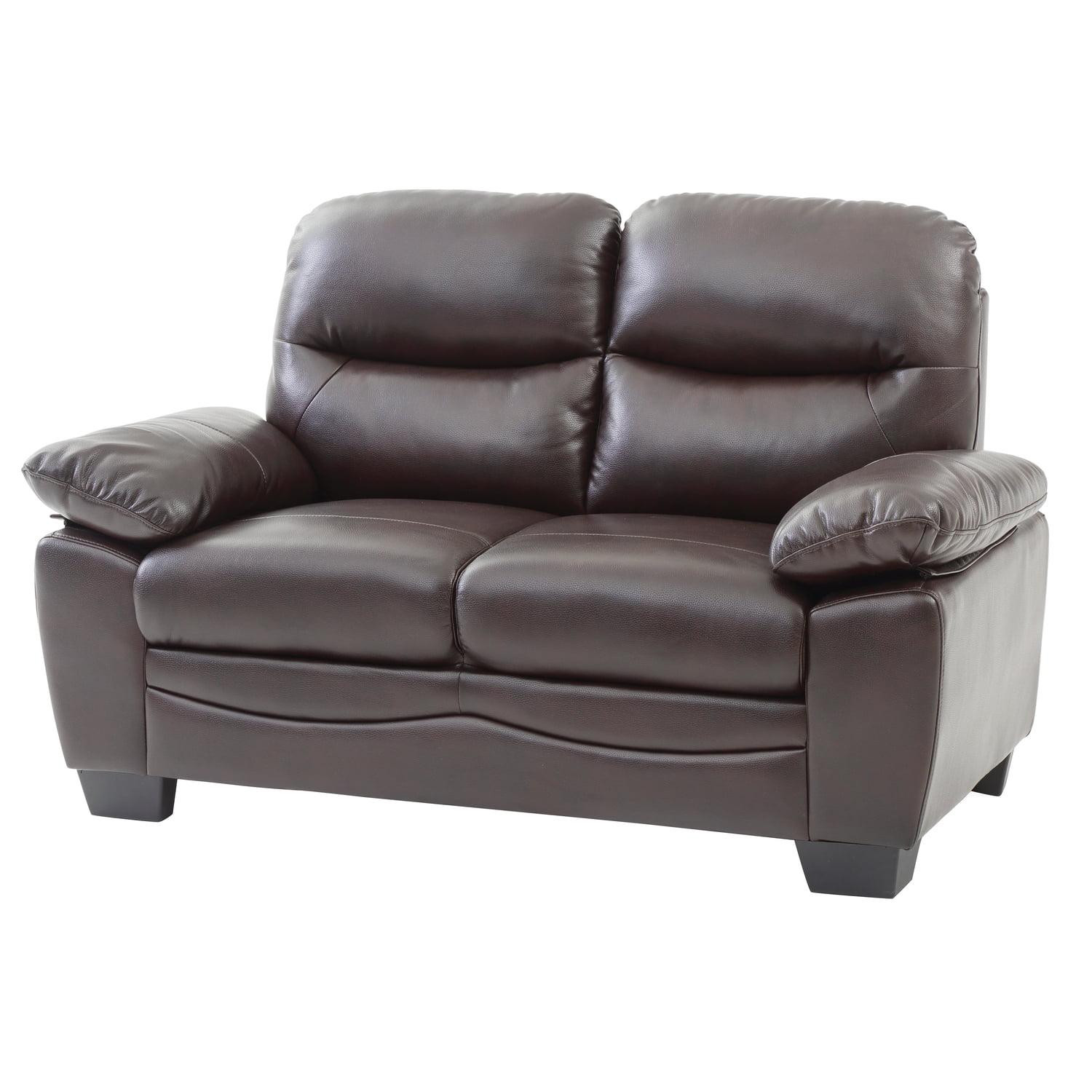 Dark Elegance Loveseat -  Dark Brown