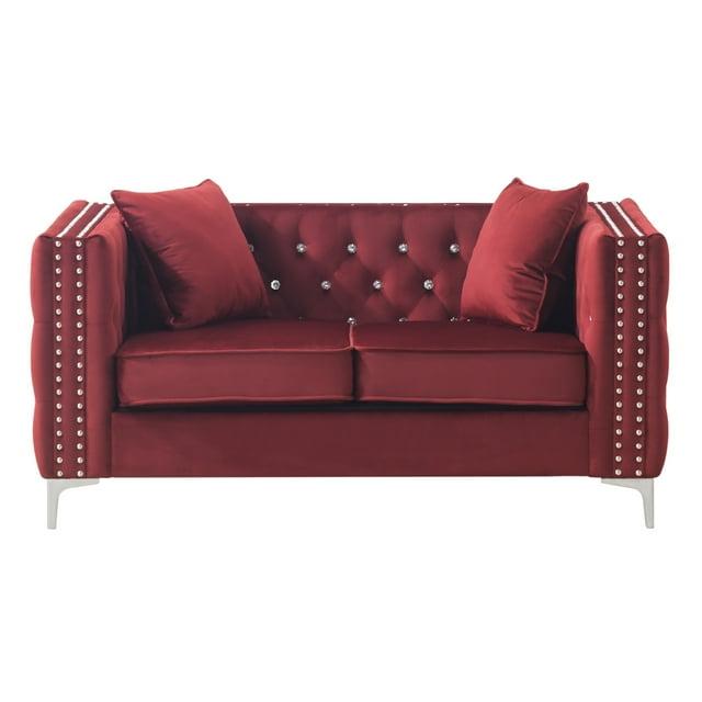 63'' Velvet Loveseat