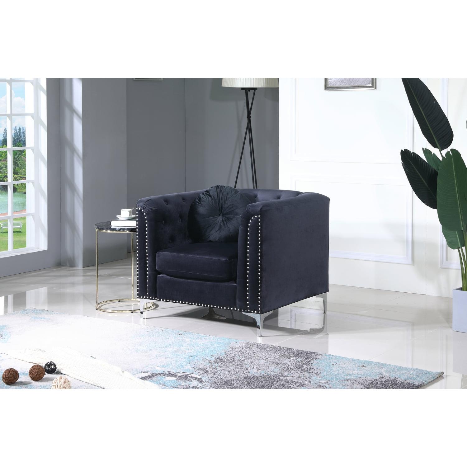 Locker Velvet Armchair