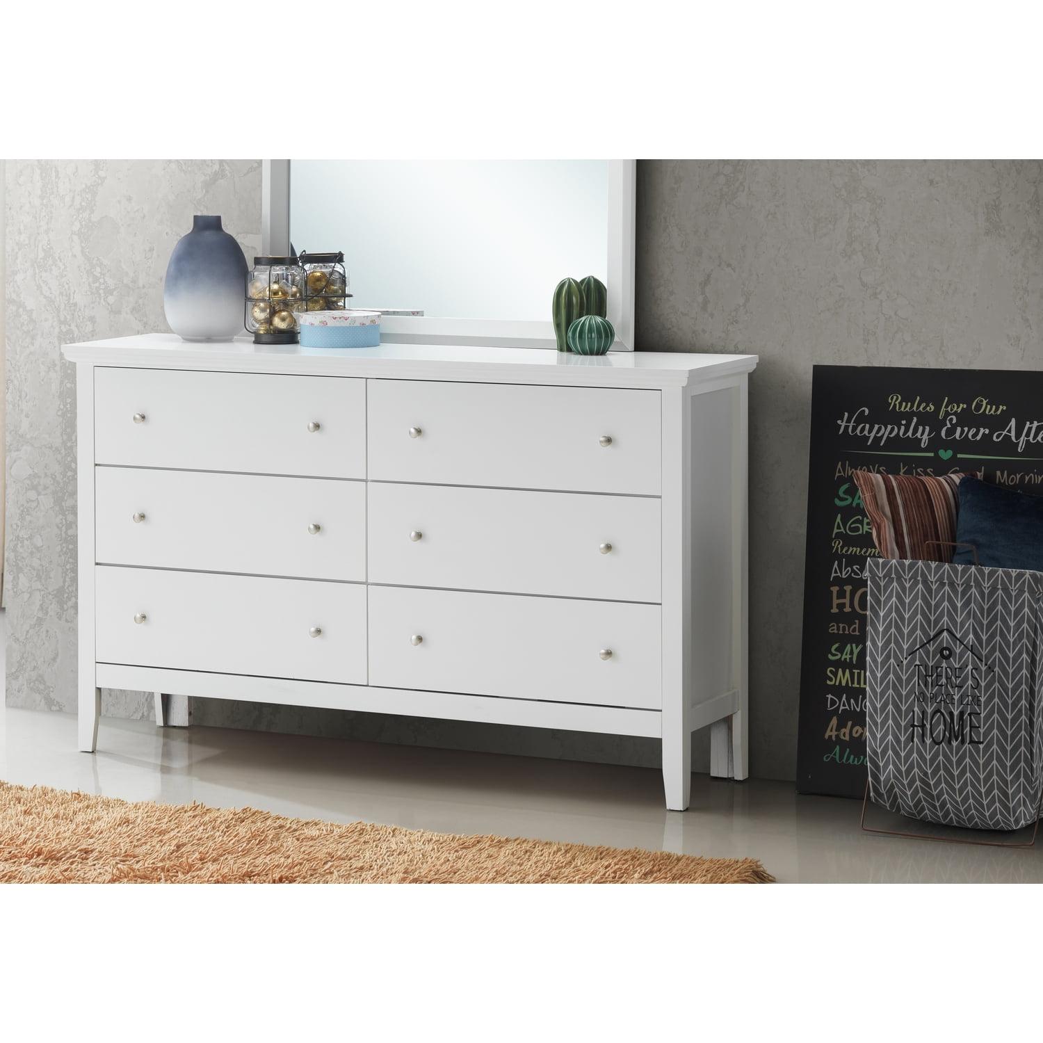 6 Drawer Double Dresser