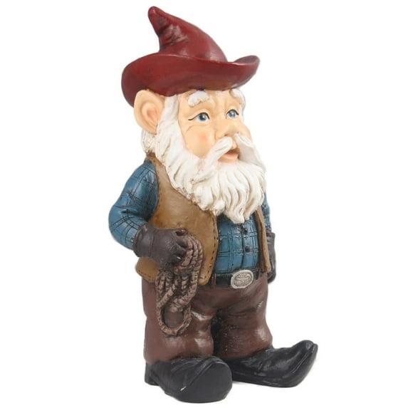 Hi-Line Gift Ltd. Wild West Cowboy Gnome Garden Statue