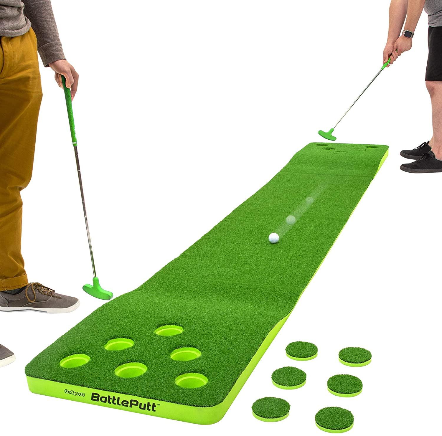 GoSports Battleputt 11ft Putting Game - Includes 2 Putters and 2 Golf Balls