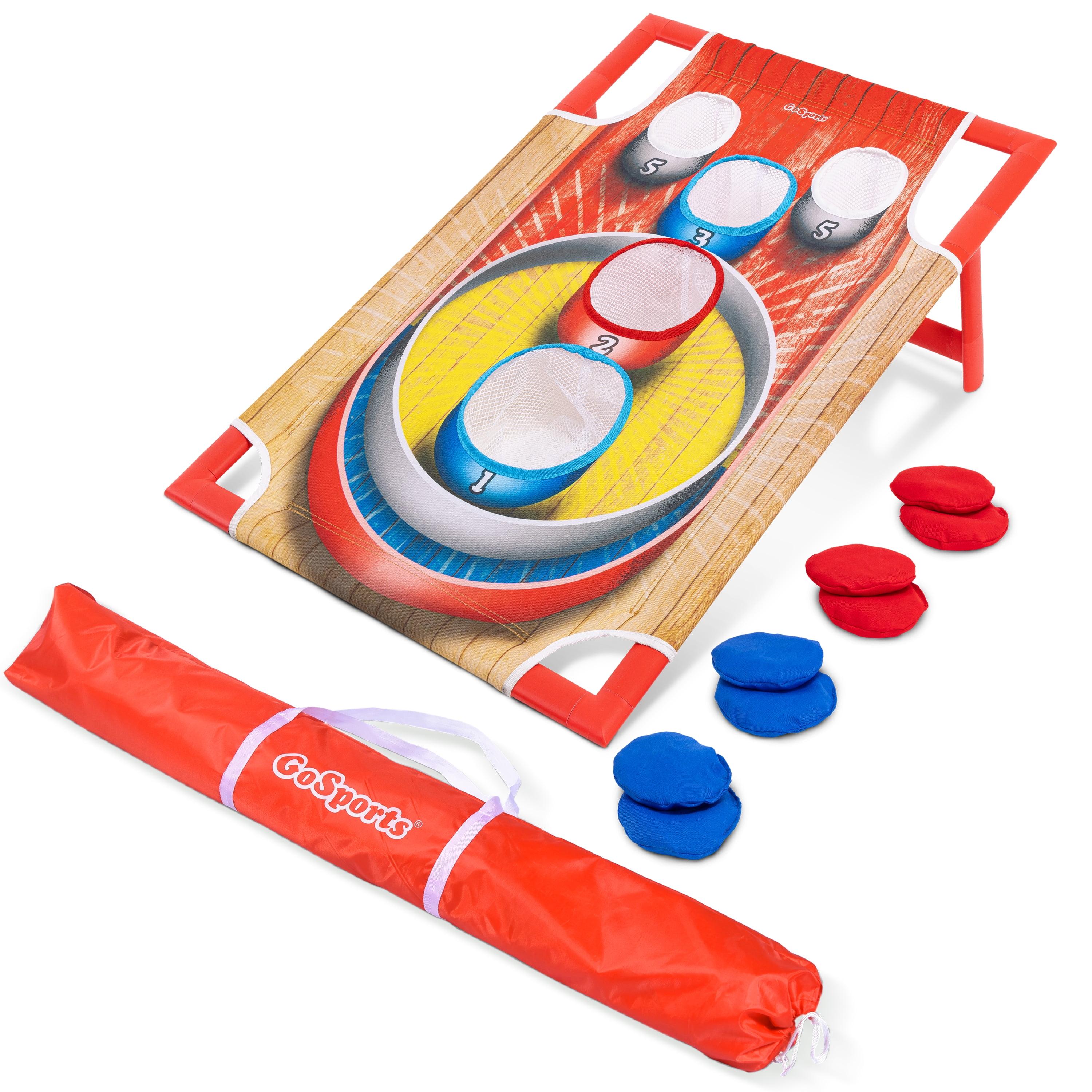 GoSports Gosports Cornhole Bean Bag Toss Game - Includes 1 Target, 8 Bean Bags, And Carrying Case