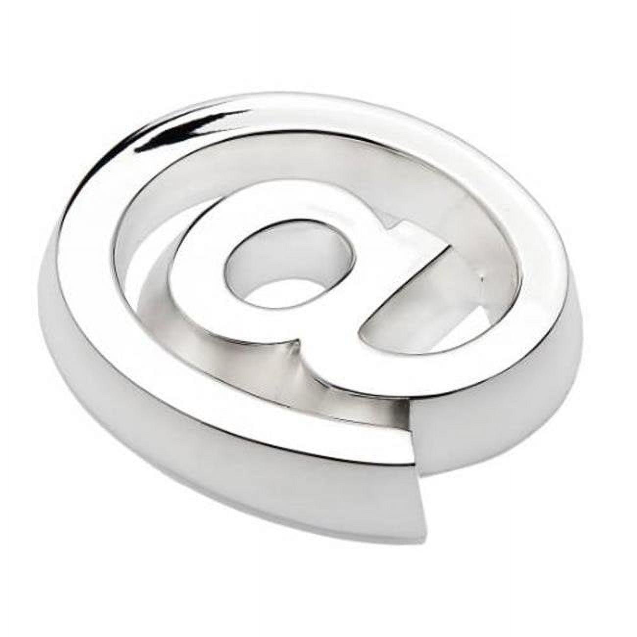 Godinger 1971 Paperweight - Computer Theme- Silver