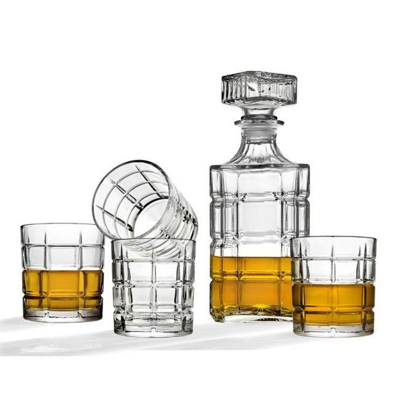 Radius 5 Piece Whiskey Decanter Set