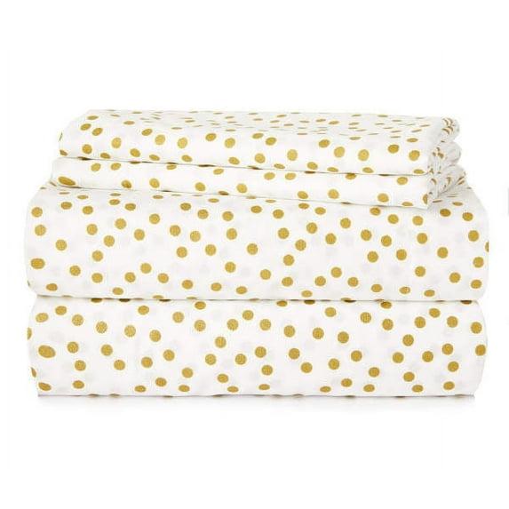 Gold Dot Sheet Set - Full