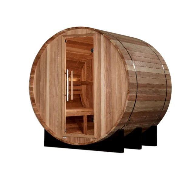 Arosa 4-Person Pacific Cedar Outdoor Barrel Sauna