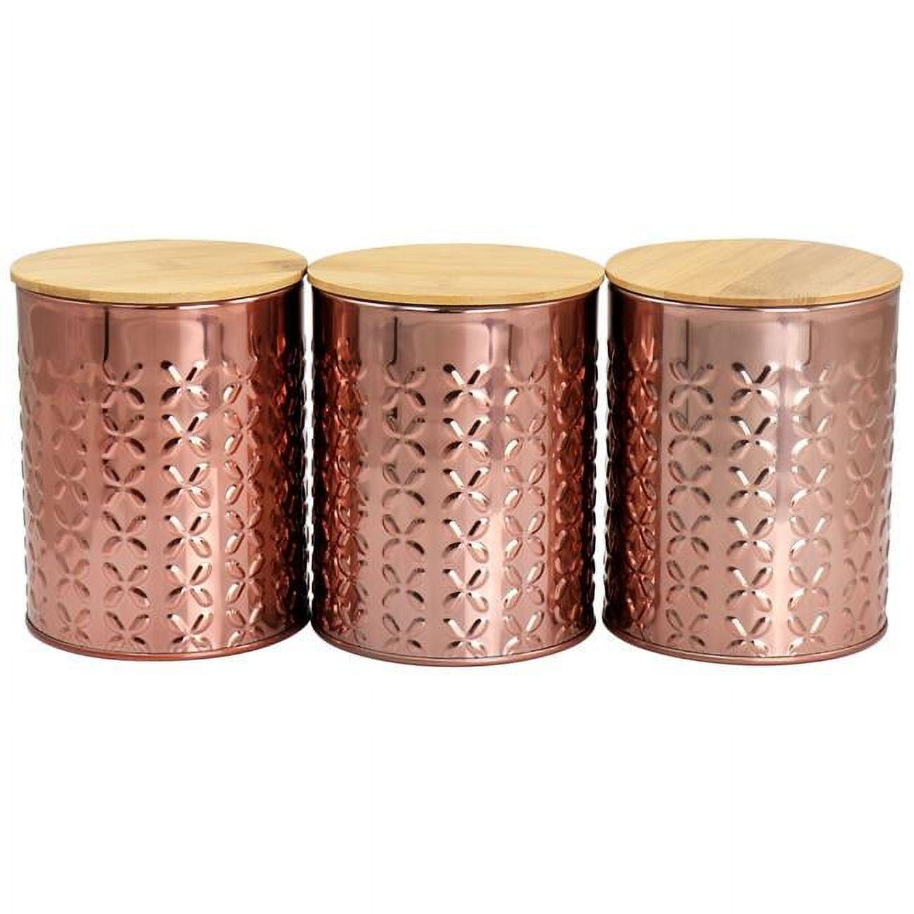 Metal Jar - Set of 3