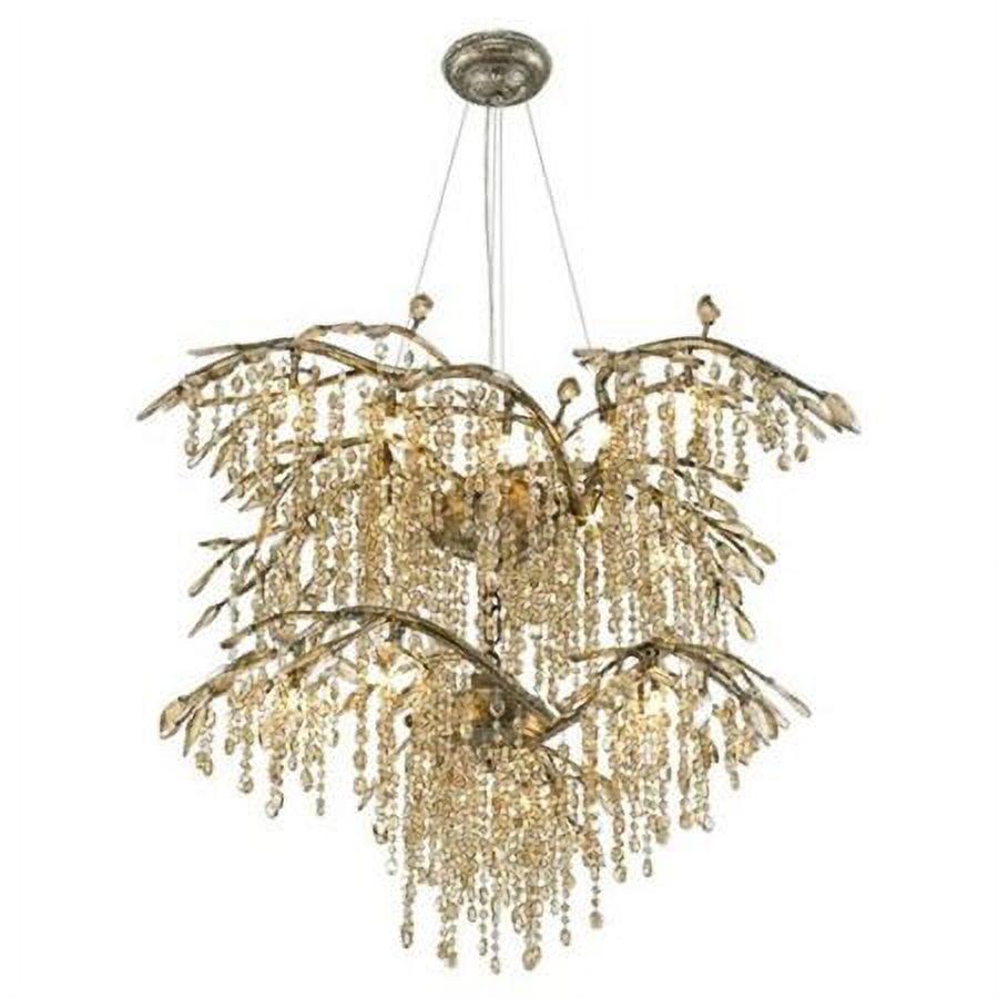 Mystic Gold Autumn Twilight Crystal 18-Light Chandelier