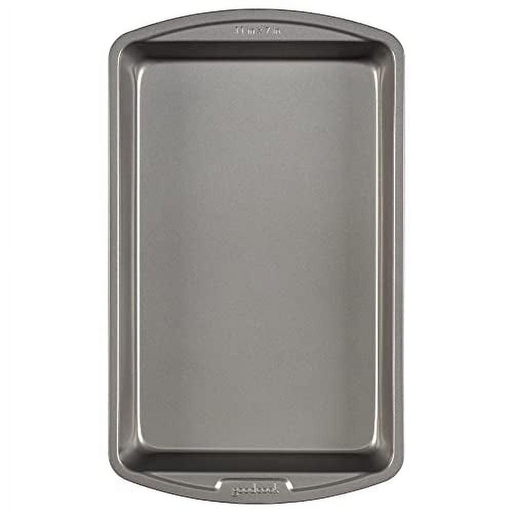 Goodcook Everyday Nonstick Steel Oblong Pan, 7" x 11", Gray