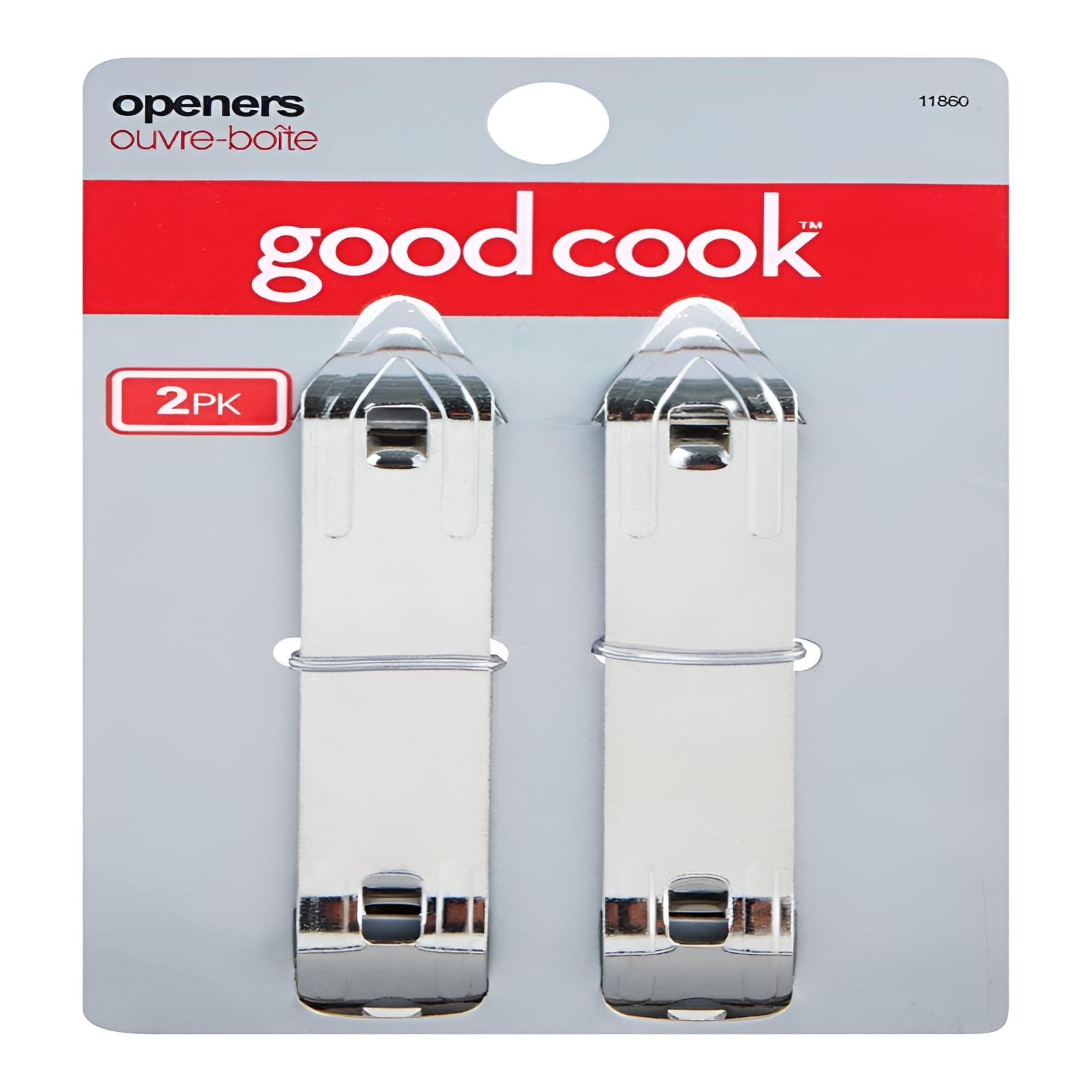 Good Cook Silver Stainless Steel 2-Pack Can Tapper Set