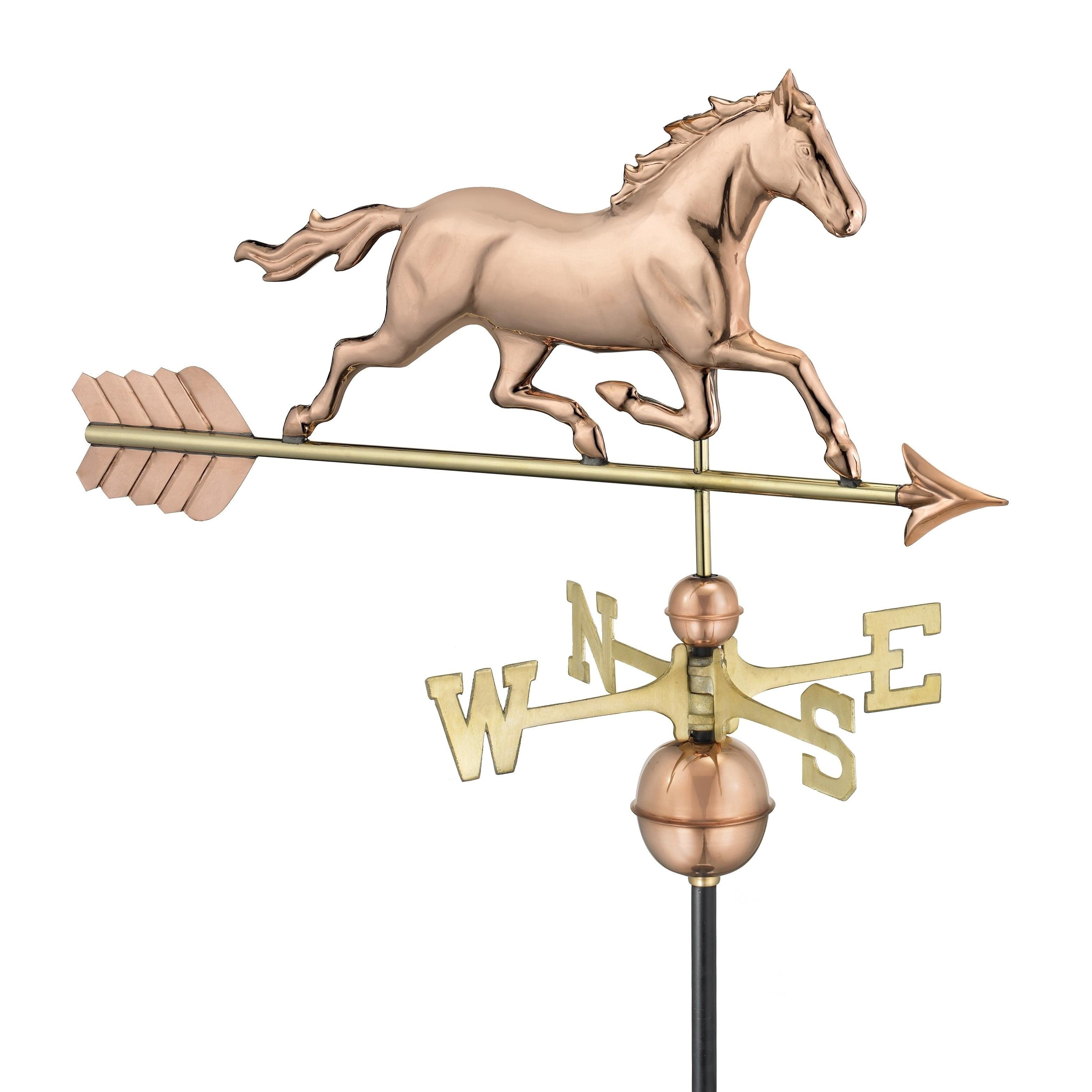 Good Directions 27'' H Metal Animals Weathervane
