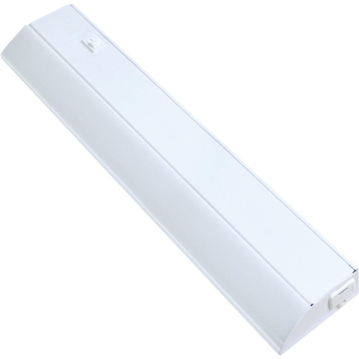 White 18-Inch LED Under Cabinet Light Bar with Frosted Diffuser