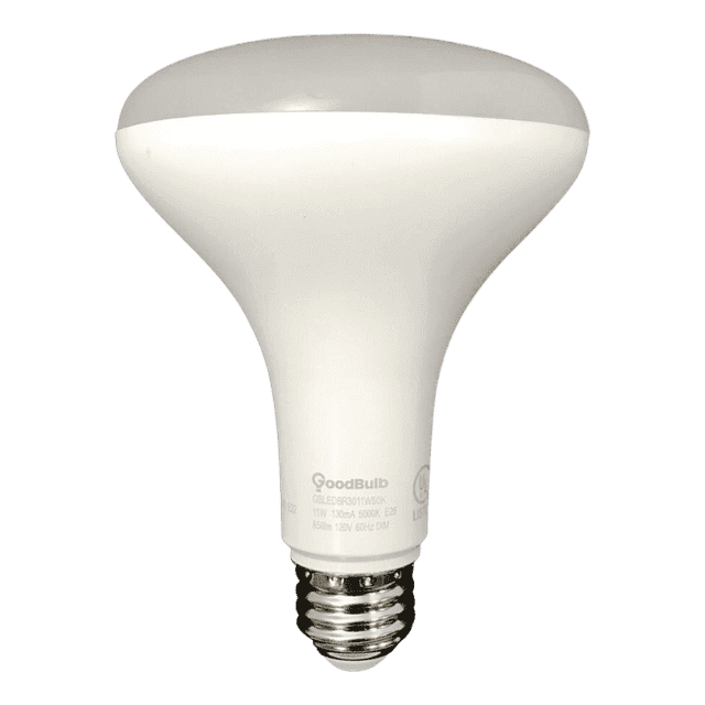 Goodbulb 65W - BR30 Dimmable Wide Flood Led Reflector - 5000k Platinum Light 5 Years Warranty 6-Pack