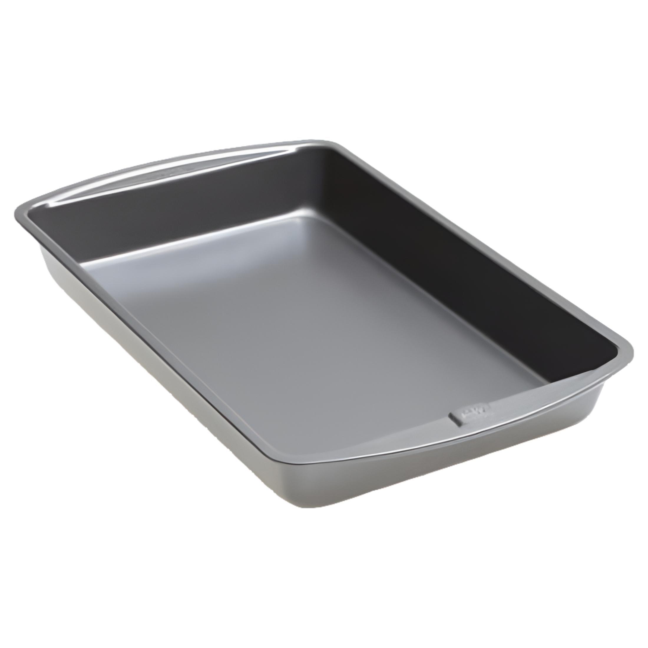 Rectangular Non-Stick Heavy-Duty Steel Brownie Pan