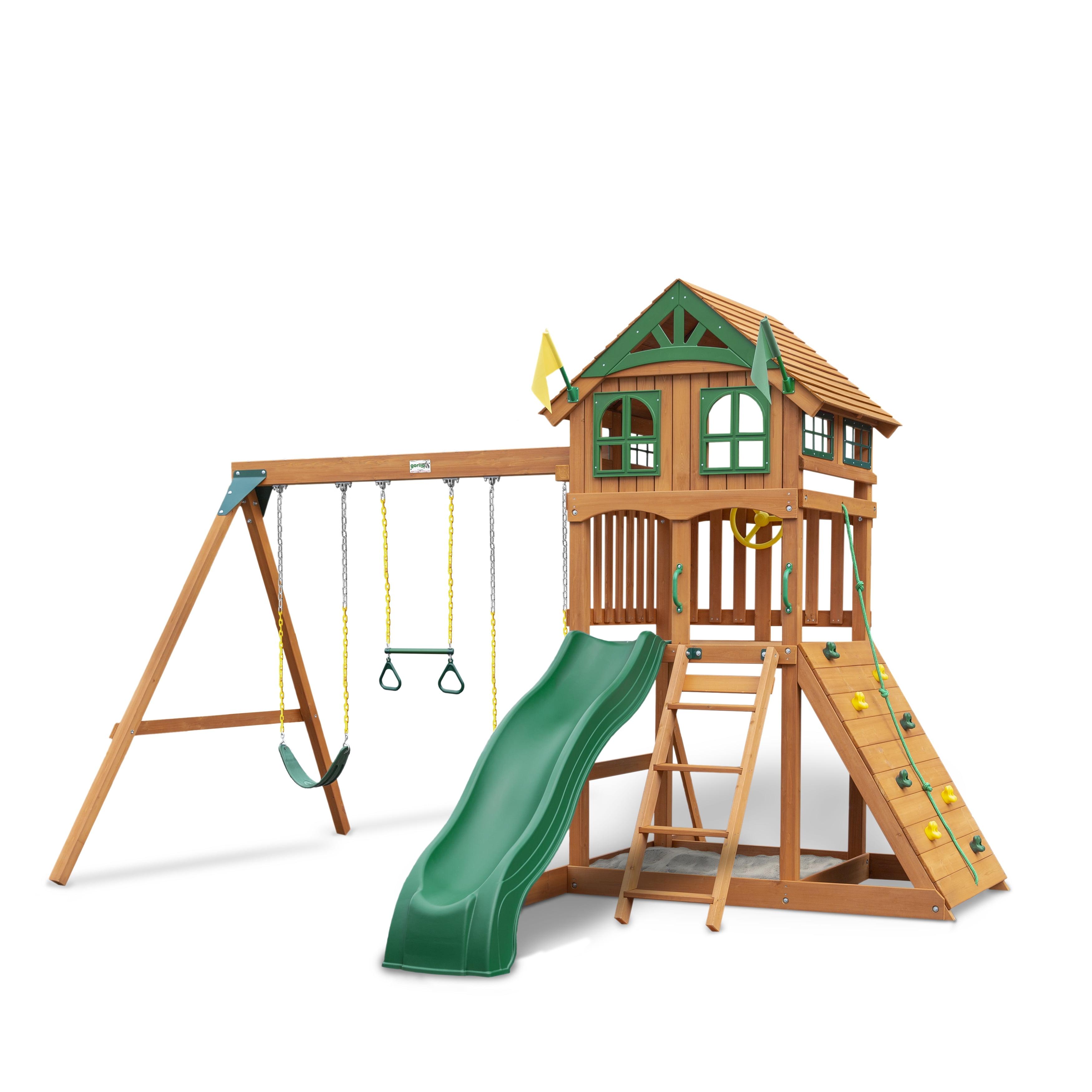 Gorilla Playsets Gorilla Playsets Avalon Wooden Swing set - Installation Available
