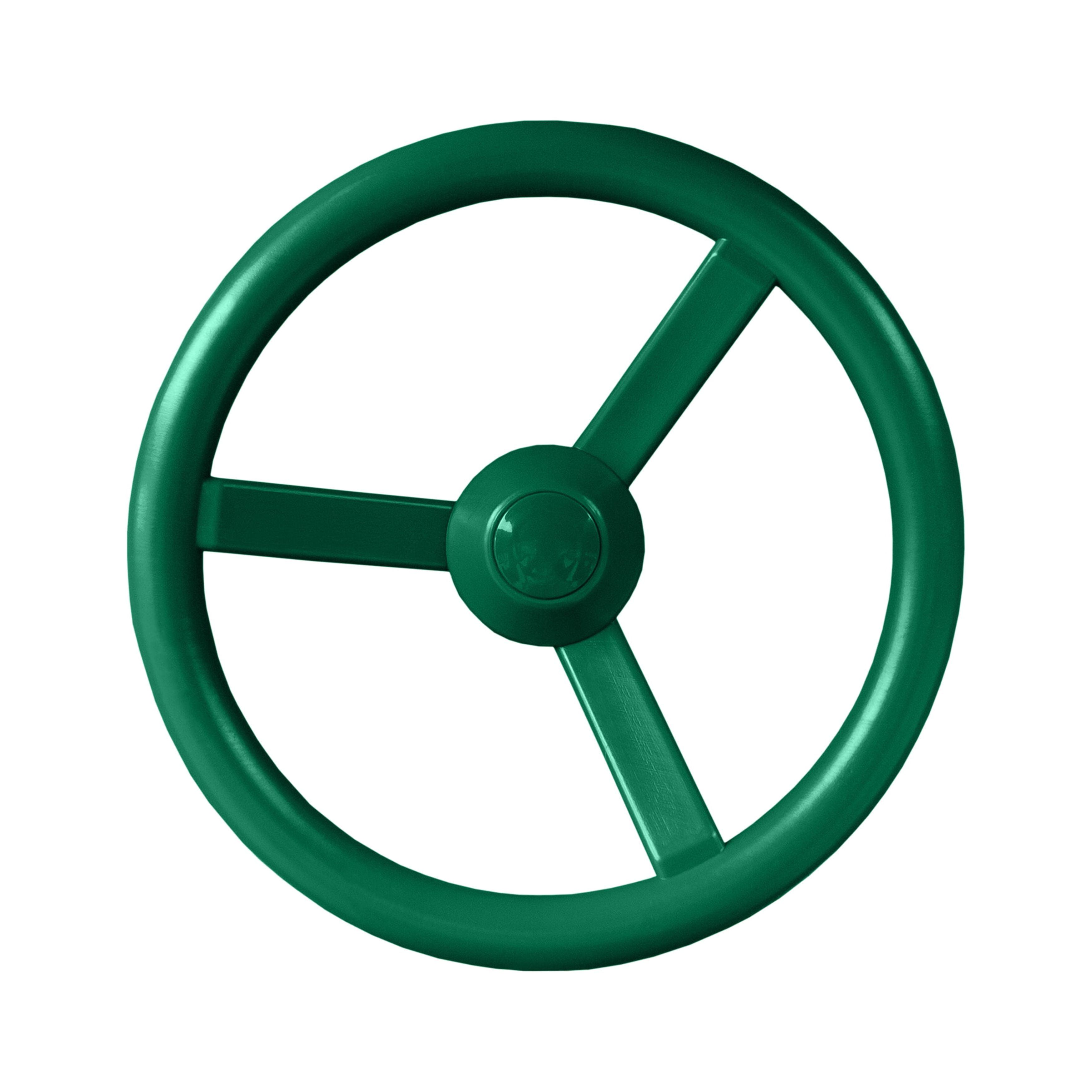 Gorilla Playsets Steering Wheel Swing Set Accessory - Green
