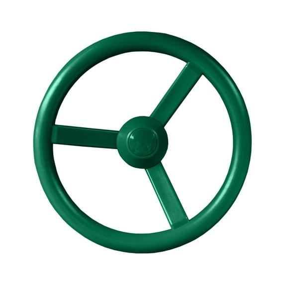 Gorilla Playsets Steering Wheel Swing Set Accessory - Green