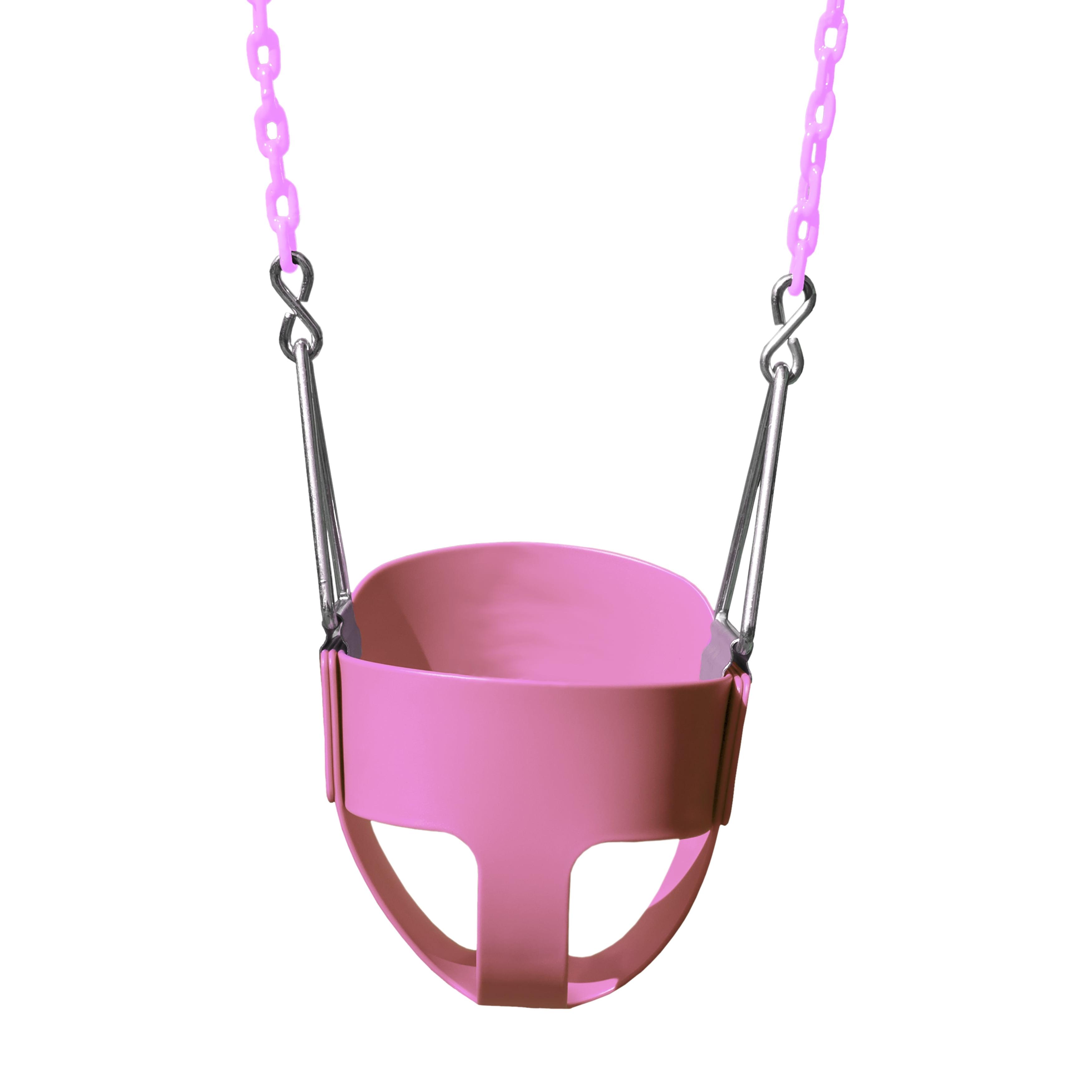 Plastic Bucket Swing with Chains