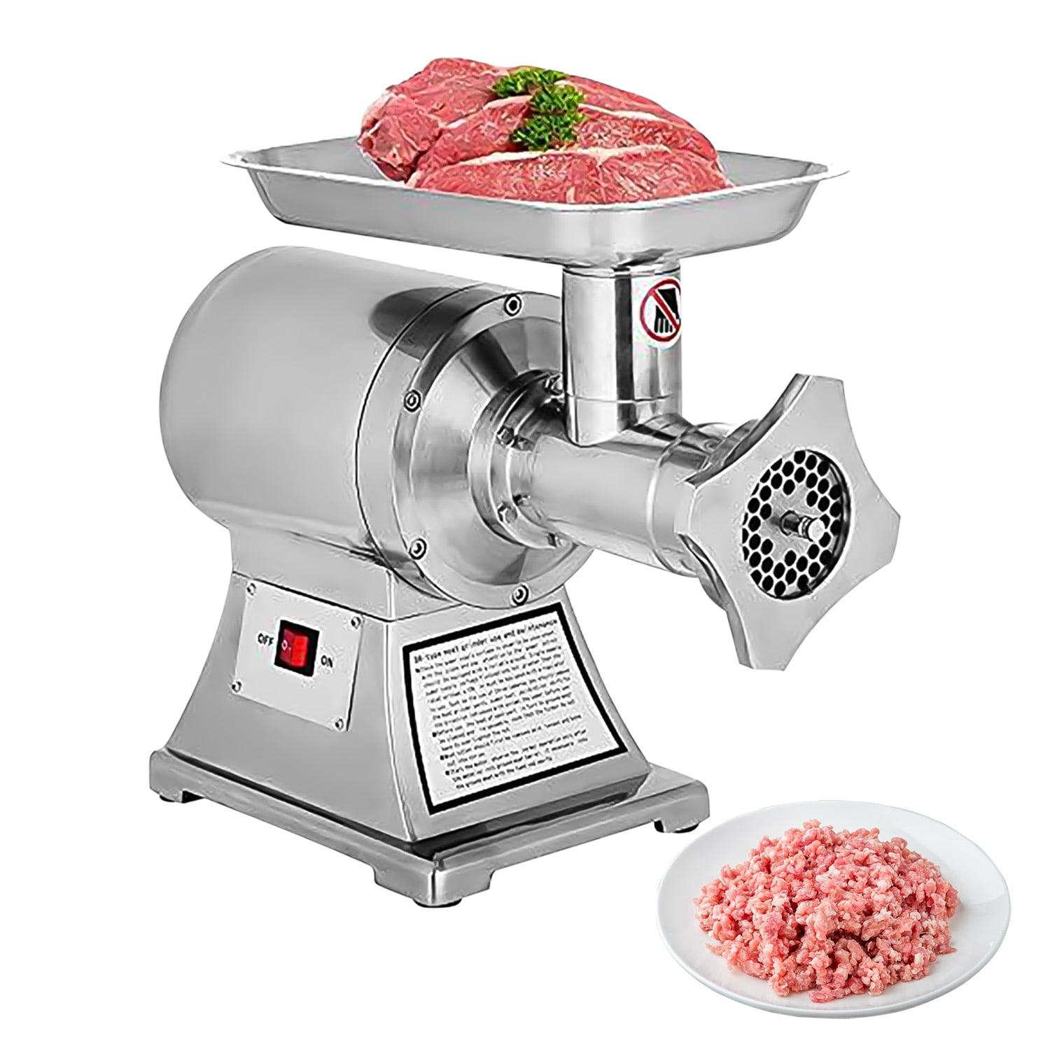 Stainless Steel Electric Commercial Meat Grinder 110V 550 lb/hr