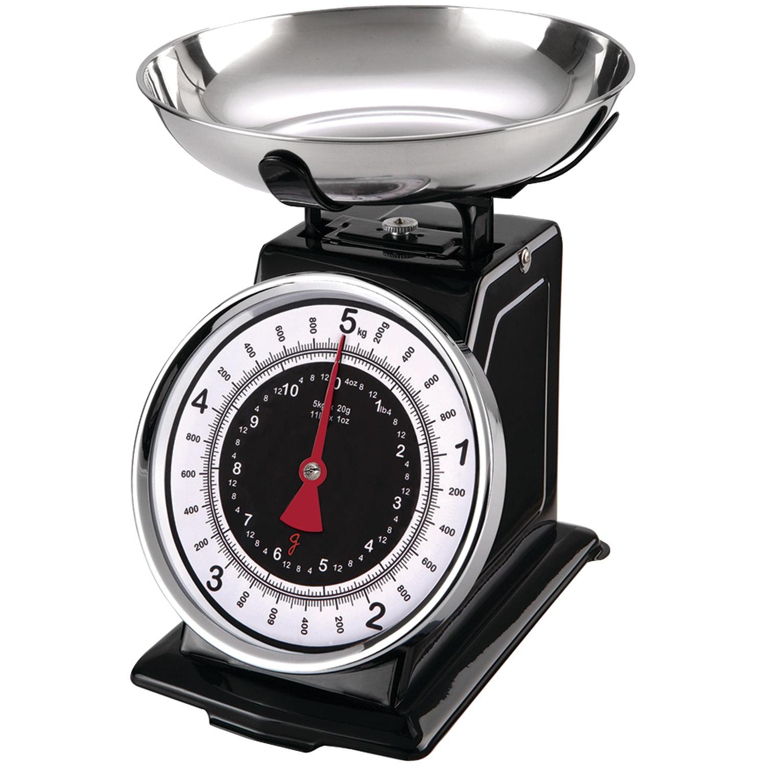 Starfrit Retro Mechanical Kitchen Scale in Silver