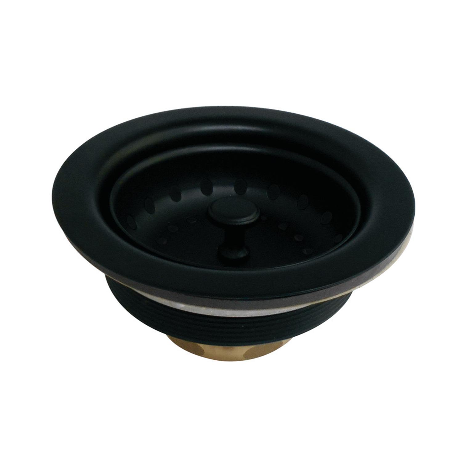 Kingston Brass K111BMB Kingston Brass Tacoma 3-1/2 Inch Kitchen Sink Basket Strainer Only