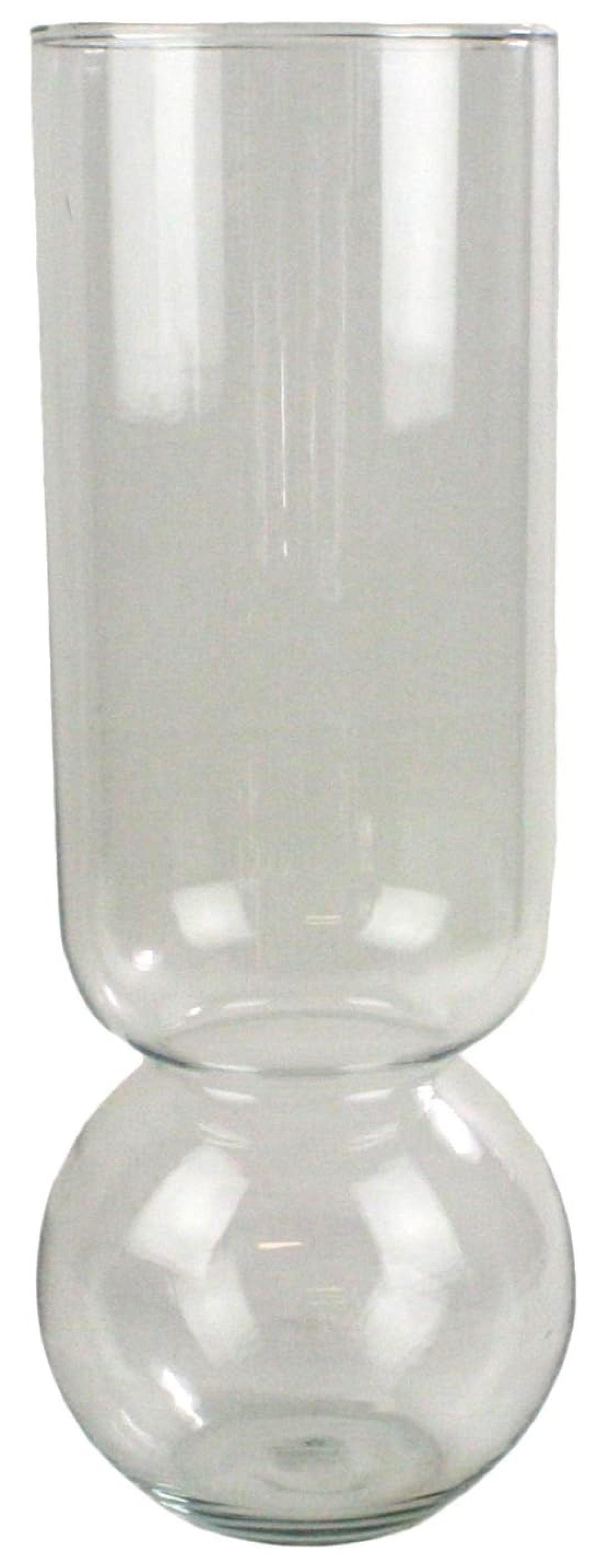 Bennium Glass Bulb Vase, Extra Tall Clear, 1-Count