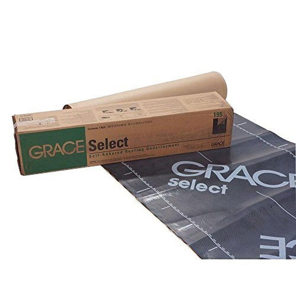 Grace Select 36 in x 195 sq ft Peel & Stick Roofing Underlayment