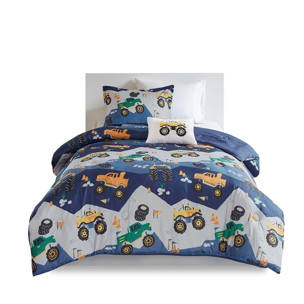 Cynara Monster Truck Printed Comforter Set