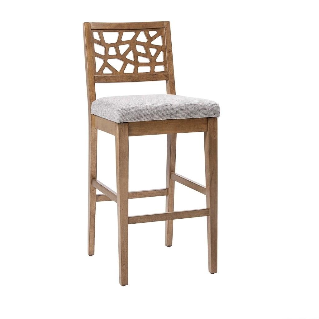 Porschia Solid Wood Bar & Counter Stool