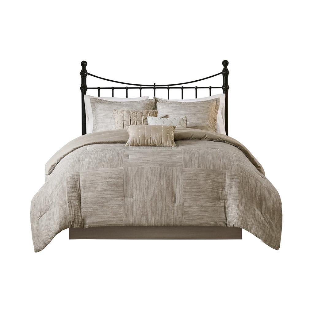 Madison Park Walter 7 Piece Printed Weave Seersucker Comforter Set
