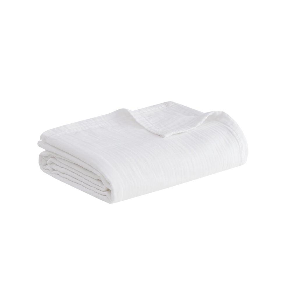 Madison Park Gauze Gauze 100% Cotton Light Weight Blanket