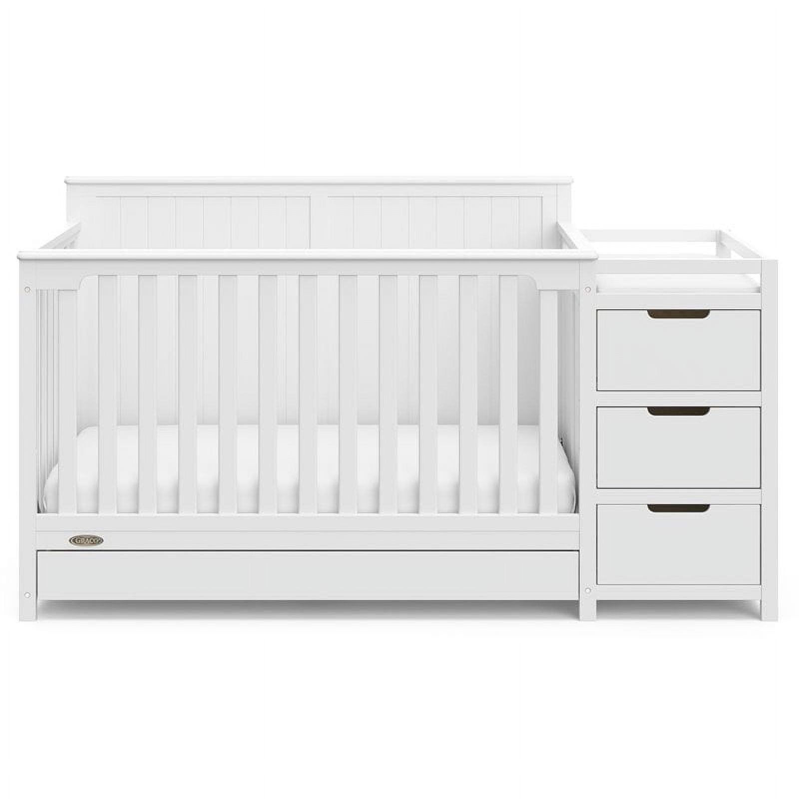 Graco Hadley 5-in-1 Convertible Crib and Changer with Drawer