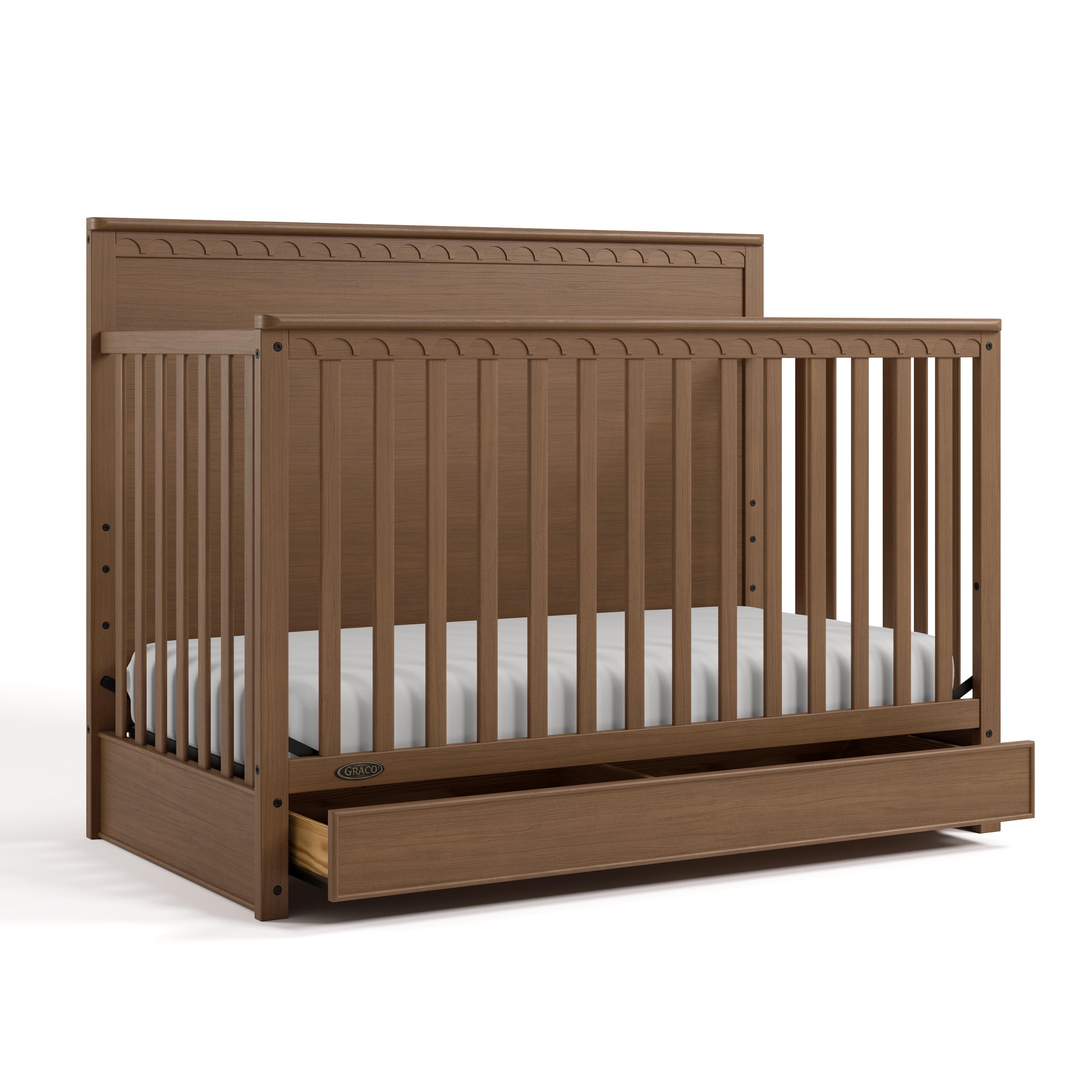 Graco Sasha 5-in-1 Convertible Crib with Drawer