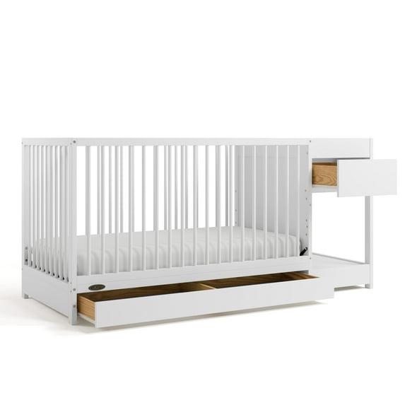 Teddi 5-in-1 Convertible Crib with Storage