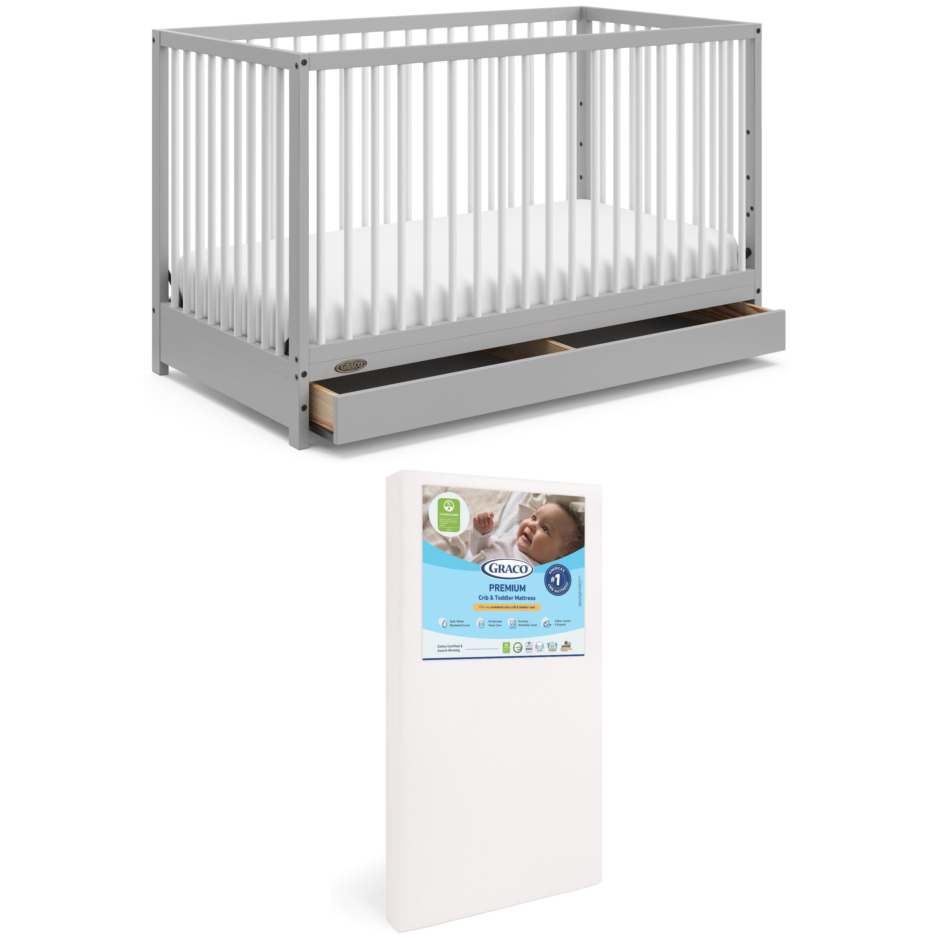 Graco Teddi 5-in-1 Convertible Crib with Storage